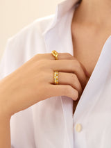 BaubleBar 18K Gold Lucia Ring - Gold/Pavé -
It's Black Friday Week: Enjoy 30% off.