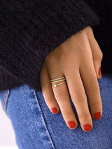 BaubleBar 18K Gold Celine Ring - Gold/Pavé -
It's Black Friday Week: Enjoy 30% off.