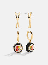BaubleBar Just Roll With It Earring Set - Sushi -
Set of two food earrings