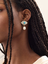 BaubleBar Frida Evil Eye Earrings - White/Blue -
Black Friday: EXTRA 30% Off. Prices as marked.