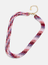 BaubleBar Lena Semi-Precious Layered Necklace - Pink -
3-in-1 necklace for easy styling