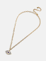 BaubleBar Eyes Out Necklace - Gold/Blue -
Cyber Monday Ends Soon: Enjoy 30% Off