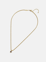 BaubleBar Florence 18K Gold Plated Sterling Birthstone Necklace - Topaz -
Black Friday Deal