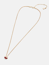 BaubleBar Clove Semi-Precious Birthstone Necklace - Garnet -
Black Friday: EXTRA 30% Off. Prices as marked.