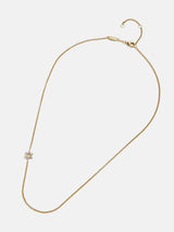 BaubleBar 18K Gold Asymmetrical Star of David Necklace - Star of David -
Cubic zirconia, 18K gold plated sterling silver