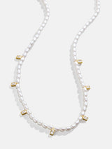 BaubleBar 18K Gold Myra Necklace - Gold/Pearl -
18K gold plated sterling silver