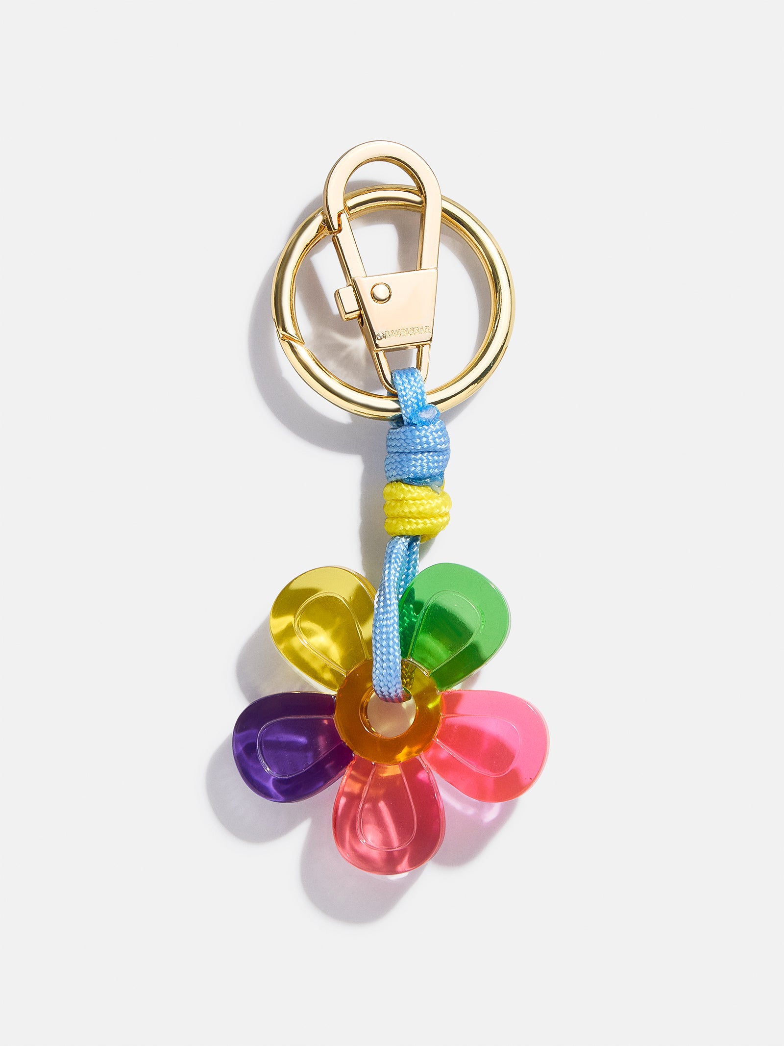 Rainbow Bloom Kids' Bag Charm - Flower – Multicolored acrylic