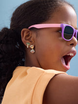 BaubleBar Island Time Kids’ Earring Set - Seashell -
Set of two tropical earrings