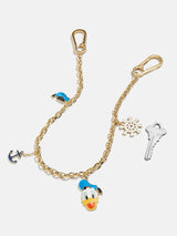 BaubleBar Disney Donald Duck Motif Bag Charm - Donald Duck -
Gold chain bag charm with Donald Duck motifs