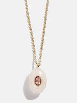 BaubleBar Aura Semi-Precious Pendant Necklace - Pink -
It's Cyber Monday: Enjoy 30% off.