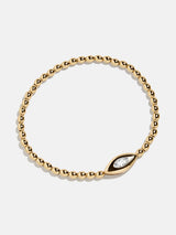 BaubleBar Silma 18K Gold Evil Eye Bracelet - Gold/Pavé -
Limited Time: Enjoy 20% Off