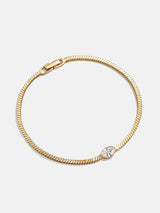 BaubleBar Lana 18K Gold Bracelet - Gold/Pavé -
Crystal bezel, 18K gold plated sterling silver