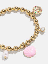 BaubleBar You’re Spe-Shell Kids’ Charm Bracelet - Seashell -
Kids' stretch bracelet