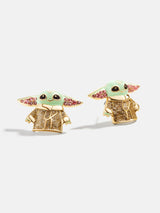BaubleBar STAR WARS™ GROGU™ Earrings - Gold/Green - 
    STAR WARS™ GROGU™ Earrings