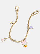 BaubleBar Disney Daisy Duck Motif Bag Charm - Daisy Duck -
Gold chain bag charm with Daisy Duck motifs