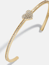 BaubleBar Heart Cuff Bracelet - Heart -
Crystal bracelet for stacking
