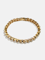 BaubleBar Megan Tennis Bracelet - Gold/Pavé -
Crystal tennis bracelet