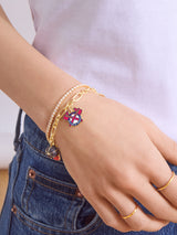 BaubleBar MLB Charm Bracelet - Atlanta Braves -
MLB charm bracelet