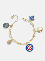 BaubleBar MLB Charm Bracelet - Chicago Cubs - 
    MLB charm bracelet