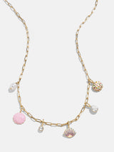 BaubleBar You’re Spe-Shell Kids’ Charm Necklace - Seashell -
Kids' seashell charm necklace