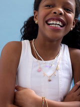 BaubleBar You’re Spe-Shell Kids’ Charm Necklace - Seashell -
Kids' seashell charm necklace