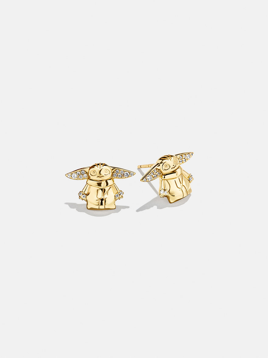 STAR WARS™ GROGU™ 18K Gold Earrings - Gold