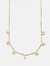 BaubleBar 18K Gold Custom Icon Necklace - 18K Gold -
It's Black Friday Week: Enjoy 20% off.