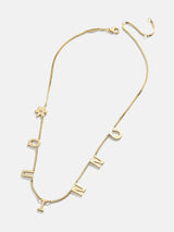 BaubleBar 18K Gold Custom Icon Necklace - 18K Gold -
It's Black Friday Week: Enjoy 20% off.