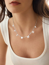 BaubleBar Sterling Silver Custom Icon Necklace - Sterling Silver -
Limited Time: Enjoy 20% Off