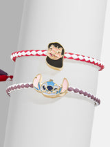 BaubleBar Disney Kids' Lilo & Stitch BFF Bracelet Set - Lilo & Stitch - 
    Set of two Lilo & Stitch bracelets