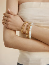 BaubleBar 18K Gold Evil Eye Cuff Bracelet - Evil Eye - 
    EXTRA 20% Off Sale. Prices as marked.