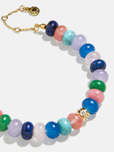 BaubleBar Joan Semi-Precious Bracelet - Multi - 
    Chunky semi-precious bracelet