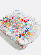 BaubleBar The Ultimate Custom Bead Kit - BAG CHARM BEAD KIT -
Customizable bead kit for crafting 10 bag charms