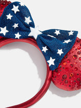 BaubleBar Disney Minnie Mouse Americana Ears Headband - Minnie Mouse Americana Ears - 
    Limited Time Deal