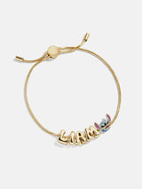 BaubleBar Disney Stitch Bubble Slider Custom Bracelet - Stitch - 
    Personalized name bracelet