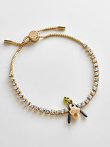 BaubleBar Disney Goofy Tennis Bracelet - Goofy -
Pull-tie stacking bracelet