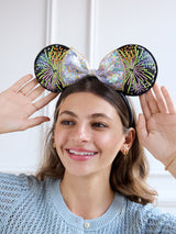 BaubleBar Disney Minnie Mouse Firework Ears Headband - Minnie Mouse Fireworks Ears - 
    Glow in the dark Disney ears