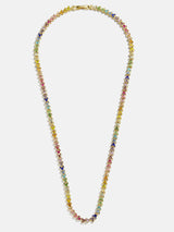 BaubleBar Disney Mickey Mouse Repeating Tennis Necklace - Multi - 
    Rainbow necklace