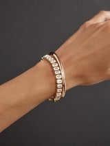 BaubleBar Bianca Tennis Bracelet - Emerald Bezel -
Crystal tennis bracelet