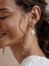 BaubleBar Genevieve Seashell Earrings - Gold/White -
Limited Time: Enjoy 20% Off