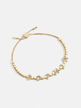 BaubleBar Custom Nameplate Tennis Bracelet - Gold/Pavé -
It's Black Friday Week: Enjoy 20% off.