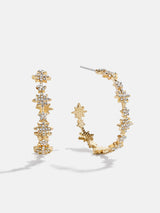 BaubleBar Venus Celestial Hoop Earrings - Gold/Pavé -
Cyber Monday Ends Soon: EXTRA 30% off sale. Prices as marked.