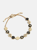 BaubleBar Estelle Celestial Pull-Tie Bracelet - Gold/Black -
Cyber Monday: EXTRA 30% Off. Prices as marked.