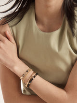 BaubleBar Estelle Celestial Pull-Tie Bracelet - Gold/Black -
Cyber Monday: EXTRA 30% Off. Prices as marked.