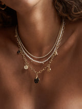 BaubleBar Estelle Celestial Charm Necklace - Gold/Black -
It's Black Friday Week: EXTRA 30% off.