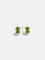 BaubleBar Briny Baby Olive Earrings - Green -
Martini food earrings