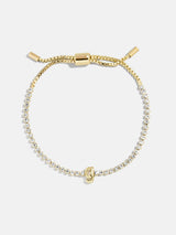 BaubleBar G -
Adjustable bracelet with glass stones
