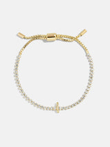 BaubleBar L -
Adjustable bracelet with glass stones