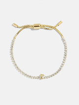 BaubleBar R -
Adjustable bracelet with glass stones