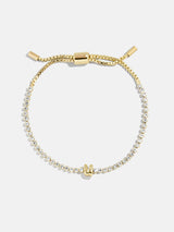 BaubleBar U -
Adjustable bracelet with glass stones